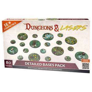 Dungeons & Lasers: Detailed Bases Pack | 5E Compatible